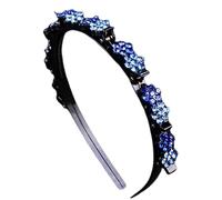 Yonuaret Diademas con clip para mujer,Diademas con horquilla para mujer - Diadema con pasador para el pelo con diamantes de imitación, accesorios para el cabello para mujer - Diadema multiusos con