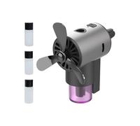 Yonuaret Difusor de Aromaterapia para Coche, Difusor De Fragancia Giratorio Para Salida De Coche Con Diseño De Avión, Accesorio Para Interior De Automóvil Con 3 Modos De Pulverización Para SUV