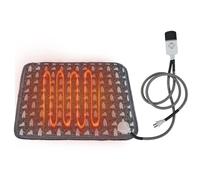 Yonuaret Estera calefactora para Gatos,Estera calefactora para Mascotas,Cama para Mascotas con calefacción eléctrica y Cable Resistente a Las mordeduras | Cama para Gatos con Temperatura Ajustable,
