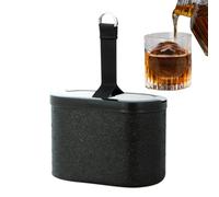 Yonuaret Molde Para Hacer Bolas De Hielo,Molde Fabricador de Bolas de Hielo Fáciles de Liberar | De Cubitos De De Fusión Lenta Para Bebidas - Para Cócteles De Bar Y Bebidas De Bourbon