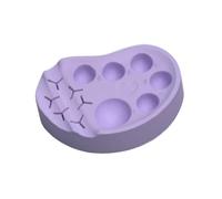 Yonuaret Paleta de laminación de cejas Lash Lift,Bandeja de paleta de maquillaje | Paleta de maquillaje reutilizable,Bandeja multifunción de silicona fácil de limpiar, herramienta para permanente de