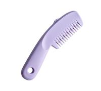 Yonuaret Peine de tijeras, Bangs Scissors Peine | Peine de corte de cabello con tijeras multifuncionales - Herramienta suave portátil Mujeres Herramienta de recortador de estilo para vacaciones,