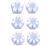 Yonuaret Vaso de flores de verter | 6 unids/set herramientas de pintura acrílica accesorios de pintura líquida - Multi 5-10 ranuras inversa flor inmersión fluida suministros de pintura