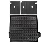 Yonugli Cargo Mats for BMW X5 2019-2025 G05 Trunk Cargo Liner and Rear Seat Backrest Mats TPE All Weather Waterproof Protection Mat (for BMW X5 Cargo Liner+Backrest Mats)