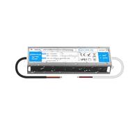 YOODI 60W Alimentacion 24V 2,5A LED Driver IP67 Impermeable Fuente Transformador 220V a 24V DC Ultra Fino Controlador Voltaje Constante Adaptador para Tira LED y Luminarias LED, Indoor Outdoor