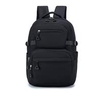 YOODI Mochila Cabina Avion 40x30x15 British Airways Impermeable Mochila Viaje Mochilas Escolares Equipaje de Mano Mochila Portatil 14 Pulgadas Travel Backpack para Mujer Hombre Universidad, Negro
