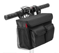 YOOFAN Bolsa para patinete de movilidad - Práctica bolsa organizadora con bolsillo para laptop de 14 pulgadas y portavasos