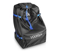 YOOFAN Bolsa Transporte Silla Paseo-Impermeable Bolsa de Transporte Cochecito&2 Correa de Asa Universal Silla para Coche con Ventana de Identificación Coche/Paseo