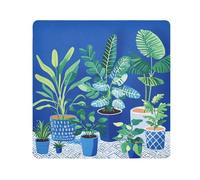 Yoogain Bolsas de cosméticos personalizables para plantas en maceta, paño para lente de cámara, calcomanías mágicas, organizadores de maquillaje, envoltura de 21.7 x 21.7 pulgadas para organización,