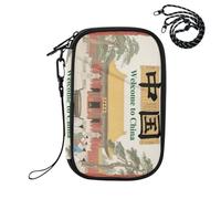 Yoogain Funda protectora para pasaporte para hombres de viaje | Bonito soporte para pasaporte, organizador de documentos de viaje, protector para pasaporte, cartera para hombre, ultrafina