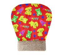 Yoogain Lindo saco de dormir con diseño de nave espacial de perro feliz, cama cubierta para gatos y cachorros de interior, saco de cojín para clima frío, acogedor, lavable