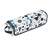 Yoogain Organizador 2 en 1 de herramientas para el cabello con alfombrilla de hierro, herramientas de calefacción, organizador de bolsa de viaje para planchas planas, alisadores, rizadores, formas