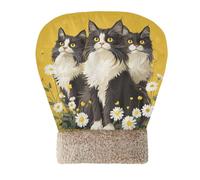 Yoogain Saco de dormir para mascotas de interior con diseño de safari noruego, para gatos, gatos, cueva, saco de dormir para mascotas de interior, saco de acurrucarse para mascotas, suave y seguro