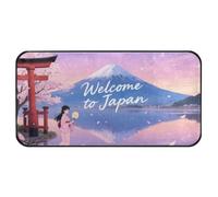 Yoogain Tapete de cocina Welcome To Japan Scenery Culture, 39 x 20 pulgadas
