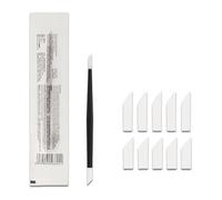 Yooghuge Borrador de línea de panel herramienta de limpieza para modelos a escala de eje de aluminio con doble hisopo tamaños para espacios reducidos, doble punta, palo de limpieza modelo