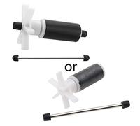 Yooghuge Impulsor de repuesto para filtro de recipiente de acuario, microsistemas, bombas de filtro en miniatura, rotor con eje y rotor de rodamiento, kit de montaje de agua