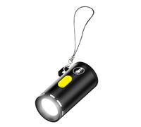 Yooghuge Linterna compacta tipo C con luz LED pequeña de alto brillo para actividades al aire libre, camping, linterna LED