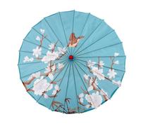 Yooghuge Paraguas de papel al óleo, estilo chino, impermeable, decoración artesanal, Qipao, espectáculo, baile, fotografía, tradicional chino, DD, Taille unique