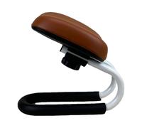 Yooghuge Taburete ajustable de múltiples ángulos con superficies de poliuretano transpirable y base de metal para práctica espiritual, taburete ergonómico ajustable