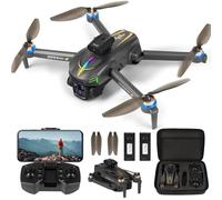 YOOHBERRYS Drones con Camara 1080p, Mini Drone, FPV Drones con Camara Ajustable 90° Barra y Motor sin Escobillas, con Funcionalidad 3D Flip, Control de Gestos, para Pprincipiantes y niños de 14+ Años