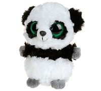 YooHoo & Friends - Peluche Panda, 18 cm, Color Blanco y Negro (Aurora World 12239)