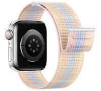 Yoohoo Nylon Correa Compatible con Apple Watch 44mm 40mm 41mm 42mm 38mm 45mm 46mm 49mm Mujer Hombre,Soft Sport Correas Reloj Deportiva Compatible con iWatch 1110 9 8 7 6 5 4 3 2 1 SE Ultra 3 2 1