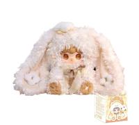 Yooki 400% Bunny's Florall Fragments Serie Blind Box Figuras de Acción Caja Misteriosa Caja Linda Juguete Aleatorio Regalo de Cumpleaños Navidad Juguete Coleccionable para Adornos de Escritorio, 1