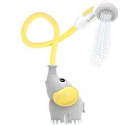 Yookidoo - Cabeza de Ducha para bebé, diseño Elefante, Control del Flujo de Agua de 2 Botones por el Tronco de Elefante para la máxima diversión en bañera o Fregadero