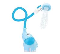 Yookidoo Alcachofa de ducha para bañera, bomba de agua con boquilla y enjuague, controlar el flujo de agua de 2 botones
