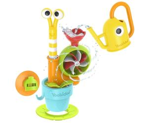 Yookidoo Caracol de agua emergente Garden Kids Adventure: lindo juguete de baño con maceta de caracol para bebés y niños pequeños/niños de 1,2,3 años. Juego de bañera de aprendizaje seguro y divertido