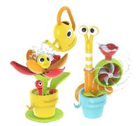 Yookidoo Juguete de baño de jardín emergente: paquete divertido para bañera Pour N Grow, juego de aprendizaje imaginativo con flor y caracol para niños y niños pequeños mayores de 18 años. No se neces