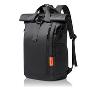 Yooler mochila para hombre y mujer, mochila enrollable de 28 L, impermeable, con compartimento para portátil, para viaje, escuela, ciclismo, ocio, negocios