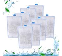 Yoolight 8 almohadillas de filtro para filtro Tetra EasyCrystal Pack 250/300, almohadillas de filtro para filtro interior EasyCrystal, material de filtro con carbón activo