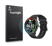 Yoomigle 6 Unidades Protector de Pantalla Compatible con DEKEFIT S61 1,39" Smartwatch HD Claro Suave Protectors Compatible con AKUMAKA S61 1,39 Pulgadas Reloj Flexible Película de TPU No Vidrio