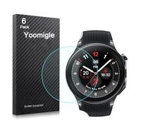 Yoomigle 6 Unidades Protector de Pantalla Compatible con OnePlus Watch 2 Smartwatch HD Claro Suave Protectors Compatible con OnePlus Watch2 Reloj Flexible Película de TPU No Vidrio