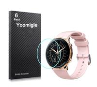 Yoomigle 6 Unidades Protector de Pantalla Compatible con RUXINGX G37 1,39" Smartwatch HD Claro Suave Protectors Compatible con AIMIUVEI G37 1.39 Pulgadas Reloj Flexible Película de TPU No Vidrio