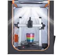 YOOPAI Carcasa para Impresora 3D con iluminación LED, Tienda de protección contra el Polvo y Cubierta de Temperatura Constante para Anycubic Kobra 3 / Kobra 3 Combo/Kobra 3 V2 / Kobra 3 V2 Combo