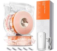 YOOPAI Kit de bolsas de vacío para filamento de impresora 3D con bomba automática, 20 bolsas de almacenamiento extra grandes (38 x 33 cm) compatibles con filamento Bambu Lab de 1,75 mm