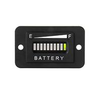 Yooreal 12/24V Indicador de batería Medidor Monitor de batería para batería de plomo ácido (no incluido tipo troyano) Powered Club Car Travel Trailer Forklift Scrubber Machine