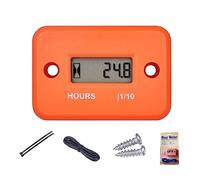 Yooreal medidor de horas inductivo digital impermeable IP68, funciona en varios de ZTR/montando cortadora de césped recortadora de tierras UTV desbrozadora tractor ATV