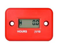 Yooreal medidor de horas inductivo digital impermeable IP68, funciona en varios de ZTR/montando cortadora de césped recortadora de tierras UTV desbrozadora tractor ATV