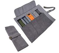 YOOSIDE Accesorios de Correa de Reloj Inteligente - Bolsa de Almacenamiento Portátil de Lona de Algodón - Organizador Compatible con Apple Watch y Garmin