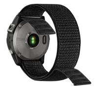YOOSIDE Correa de nailon de 22 mm para Fenix 6, Fenix 5, Fenix 7, EPIX 2, ultraligera de secado rápido, lavable a máquina para Garmin Fenix 6 Pro/Sapphire, Fenix 5 Plus, color negro