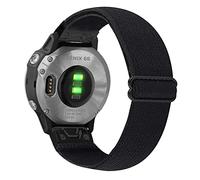 YOOSIDE Correa de nailon para Fenix 7S,Fenix 6S,Descent Mk2S, ajuste rápido de 20 mm, correa de reloj de nailon suave elástico para Garmin Fenix 6S Pro/Sapphire, QuickFit 20mm, Tejido, Sin gemas