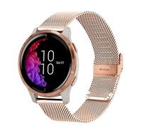YOOSIDE Correa de reloj para Venu 2 Plus/Venu Sq/Vivoactive 5/Vivomove 3, malla metálica de acero inoxidable de 20 mm, correa de liberación rápida para Vivoactive 3, Forerunner 245/158, 20mm,
