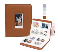 Yootiko Álbum de fotos, 288 bolsillos, 6 x 9 cm, cubierta de poliuretano, páginas transparentes, pequeño, pequeño, gran capacidad, álbum de fotos de boda familiar para niños, niñas, mujeres, hombres