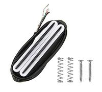 Yootones - 1 pastilla Humbucker de doble bobina compatible con Fender Stratocaster Squier Telecaster (blanco)