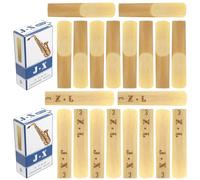 Yootones 10 cañas para saxofón alto 2.0/2.5/3.0 de bambú para saxofón alto (fuerza 3)