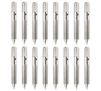 Yootones 16 pines de afinación de piano de acero inoxidable para piezas de repuesto de teclado para herramientas de afinación de piano