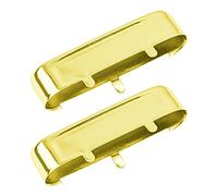 Yootones - 2 fundas de cuello para guitarra compatible con guitarra eléctrica estilo TL Tele Telecaster (dorado)